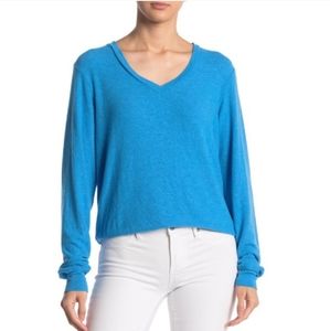 Wildfox Baggy Beach V-neck Lightweight Sweatshirt